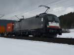 ES 64 U2 009 zwischen Gem�nden (Main) und Karlstadt (Main), ...