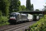 br-182-mrce ES64U2-033 mit Aufliegern am 23.5.10 in Limmer.