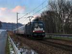 Die ES 64 U2-001 ...  Christian Maier 27.11.2010