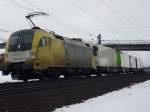br-182-private ES 64 U2 010 mit Gz, zwischen Gem�nden (Main) und Karlstadt (Main), am 03.02.2010