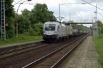 ES 64 U2 - 100 der Hupac mit einem gemischten ...