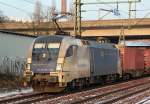 182 527-2/ES64U2-027 der WLB ...  Marc Steiner 08.02.2012