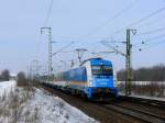 183 002 mit dem ALEX 87011 kurz vor Obertraubling richtung ... 183 002 mit dem ALEX 87011 kurz vor Obertraubling richtung ...