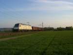 BR 183 Am 22.4.10 bespannte die 183.701 den Umleiter-G�terzug SLGAG 46184 von Linz Stahlwerke nach Breclav und konnte dabei im letzten Abendlicht beim Einfahrsignal von Tulln aufgenommen werden.