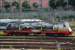 BR 183 Die 183 001 im Vorfeld des M�nchner Hauptbahnhofes. 26.06.2010 (Matthias)