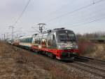Die 183 001 am ...  Christian Maier 12.03.2011