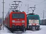 Bei 40cm Schnee und ...  Mario Sch�rholz 05.02.2011