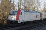 Lokportrait von 185 664 Kombiverkehr . (Gronsdorf, 03.12.2009). ... Lokportrait von 185 664 Kombiverkehr . (Gronsdorf, 03.12.2009). ...