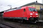 BR 185 Lokportaits 185 401 in Lehrte am 12.12.09
