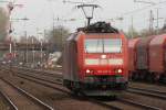185 145-0 als Lz in D�sseldorf Rath am 07.04.2010  ...