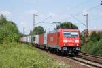 185 239-1 mit Containerzug ...  Gilbert Coletti 19.11.2009