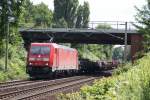 185 359-7 mit Stahlbrammenzug ...  Gilbert Coletti 19.11.2009