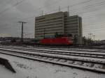 Zwischen Koblenz Hbf und Koblenz-L�tzel konnte ich die 185 023-9 ...
