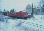 Hier 185 360-6 mit LOCON 213 und LOCON 217 am ...