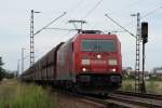 185 230-0 mit Kohlezug ...  Gilbert Coletti 19.01.2010