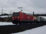185 173-2 mit Gz, zwischen Gem�nden (Main) und Karlstadt (Main), ...