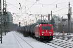 185 366 kesselt am 13.02.10 am Heimeranplatz Richtung S�den  ...