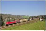 185.318 mit dem 40670; Eichgraben, 17.4.2010.  ...