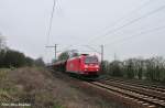 185 177-3 mit einem Sandzug auf der Fahrt nach Lehrte,lie� ...