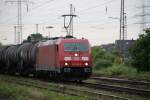Lintorf, 26.5.´10: BR 185 ...  Lars Weiser 27.05.2010