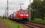 185 063 und eine weitere BR 185 ziehen am 12.06.10 ...