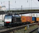 BR 185 mit Zugen In Regensburg am 27.06.2010 war 185 544-4.