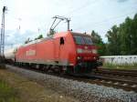 185 169-0 Railion, Durchfahrt ...  Volker Francke 18.08.2010