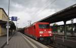 185 272-2, f�hrt am 28.08.2010 durch Lehrte.  ...