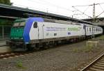 185 517-0 mit dem Sounding D Sonderzug in K�ln/Messe Deutz ...