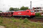 Mit einem Autotransportzug ist ...  Andreas Strobel 16.05.2011