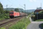 185 249-8 fuhr am 25.08.11 durch Bonn Limperich.  ...