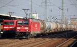 185 272-2 mit Kesselwagenzug ...  Volker St�ckmann 01.11.2011