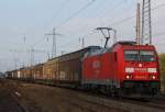 Die 185 254 zieht ...  Niklas Eimers 27.11.2011