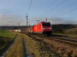 Die 185 312 am ...  Christian Maier 04.01.2012
