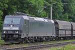 Niag&acute;s Leihlok 185 565 am 2.6.10 in Ratingen-Lintorf  ...