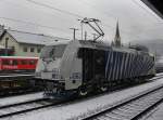 Die 185 663 am ...  Christian Maier 27.12.2009