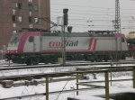 185 593, der Crossrail, am 20.01.2010 in Brandenburg Hbf. ... 185 593, der Crossrail, am 20.01.2010 in Brandenburg Hbf. ...