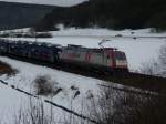 185 597 Crossrail zwischen ...  Stefan Mayr 09.02.2010
