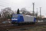 185-CL 009 rangierte am 06.02.2010 um 15:22 Uhr in M�nchengladbach ...