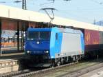 Blau/Graue  185 525-3 ...  Hp. Teutschmann 28.03.2010