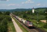 185 600-4 mit einem KLV gen S�den bei Denzlingen 6.7.10 ...