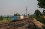 AlphaTrains (f�r DB Schenker) 185 515-4 mit IKL 50510 Singen(Htw) ...