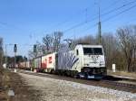Die 185 661 am ...  Christian Maier 26.03.2011