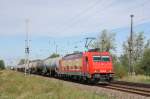 Mit einem Kesselwagenzug f�hrt ...  Christian  06.09.2011