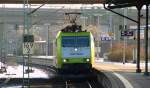 185 542-6(Captrain)rollte Solo durch ...  Marc Steiner 08.02.2012