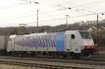 Und noch ein Zebra: 186 102-0, das einzigste Zebra mit ...