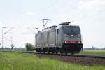 BR 186 186 903 (Crossrail) als Lz in Neuss Allerheiligen am 29.05.2010