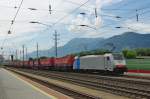 ... und am Winner-Zug-Ende unterst�tzte noch 186 106. Aufgenommen am ...