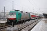 mit 60 Minuten Versp�tung ...  Maik Christmann 01.02.2011