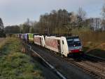 Die 186 284 und ...  Christian Maier 16.04.2011